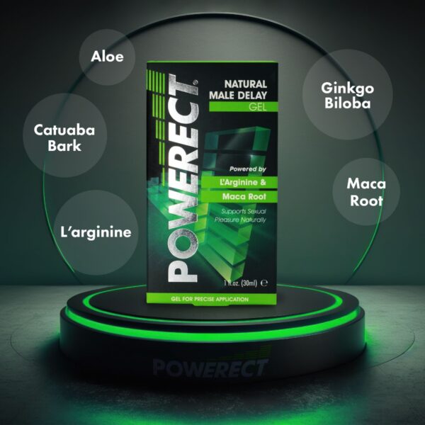 Powerect Natural Delay Gel / Serum 30ml - Image 3