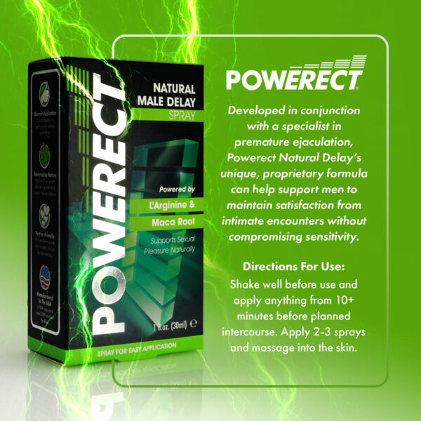 Powerect Natural Delay Spray 30ml (fragrance free) - Image 3