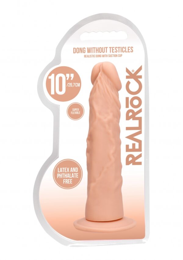 Real Rock - Dong Without Testicles 10 inches - Flesh - Image 2