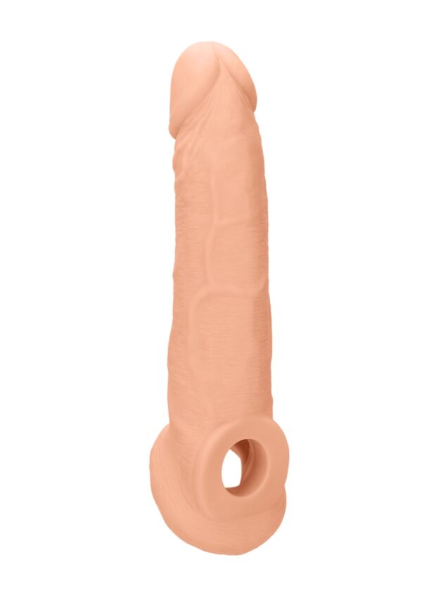 Real Rock Penis Sleeve 9" (Flesh) - Image 3