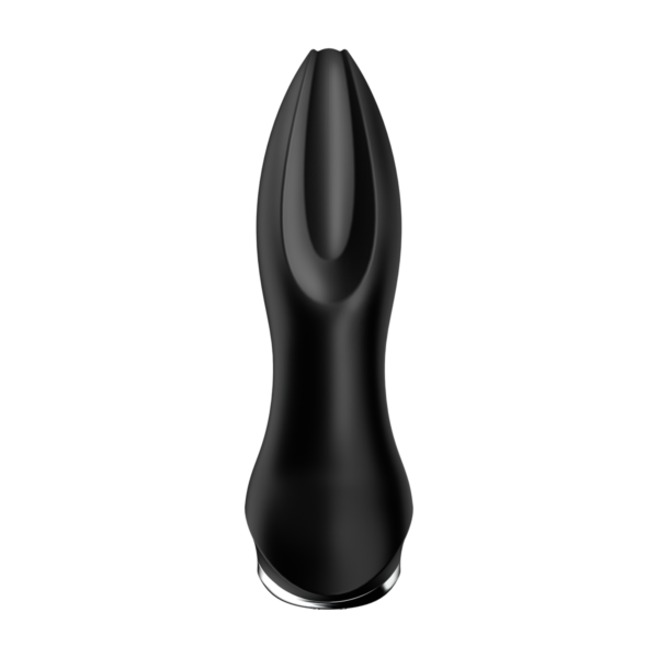 Satisfyer Rotator Plug 2+ App-Controlled Black Rotating Vibrating Anal Plug - Image 3