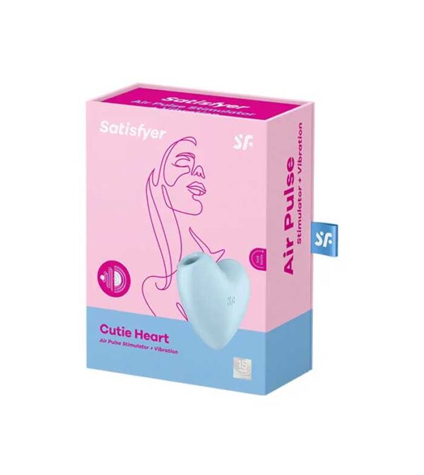 Satisfyer Cutie Heart - Blue - Image 2