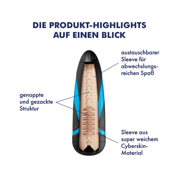 Satisfyer Men Sleeve - Tornado Bliss - Image 2