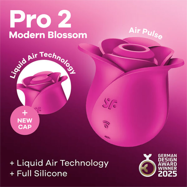 Satisfyer Pro 2 - Modern Blossom Rose - Image 2
