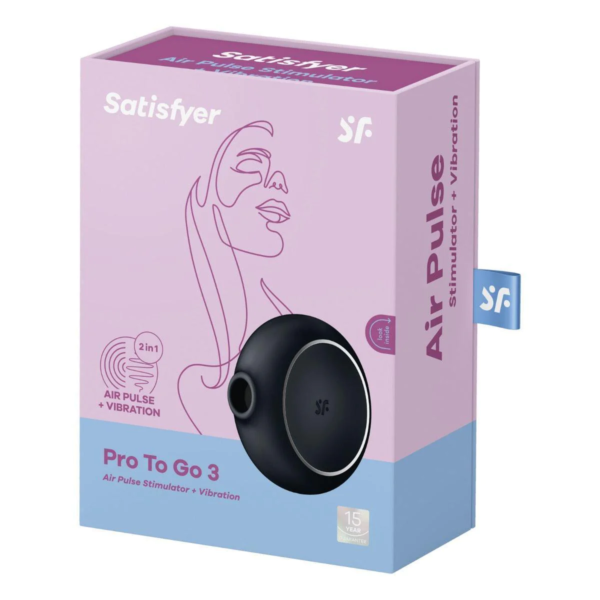Satisfyer Pro to Go 3 - Black - Image 2