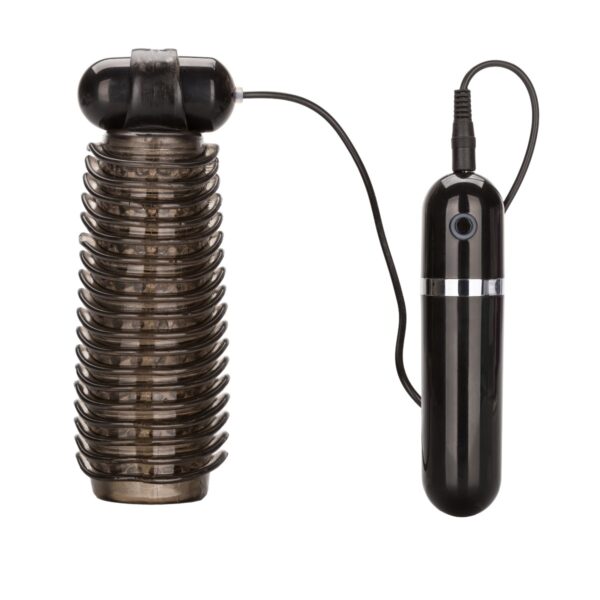 COLT 10 Function Vibrating Stroker - Smoke - Image 2