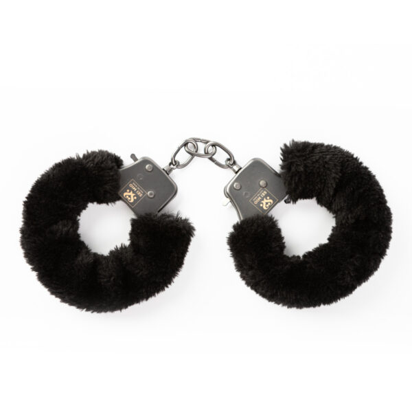 SEI MIO - Cuff Love - Furry Metal Handcuffs - Image 2