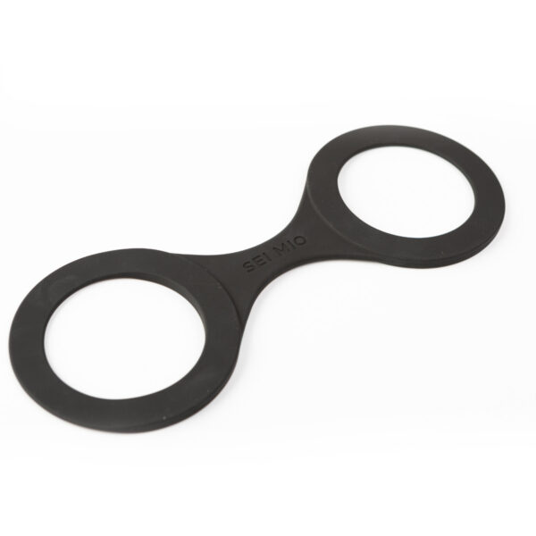 SEI MIO - Handi-Cuffs - Medium Super Strong Silicone Restraint Cuffs - Image 2