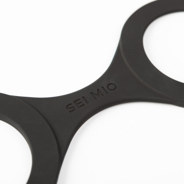 SEI MIO - Handi-Cuffs - Medium Super Strong Silicone Restraint Cuffs - Image 3
