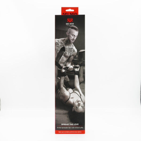 SEI MIO - Spread the Love - Ankle Spreader Bar with Wrist Cuffs - Image 4