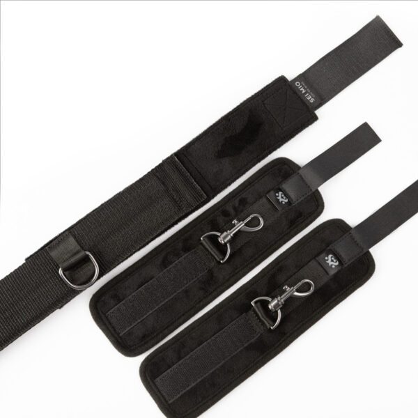 SEI MIO - Spread the Love - Ankle Spreader Bar with Wrist Cuffs - Image 3