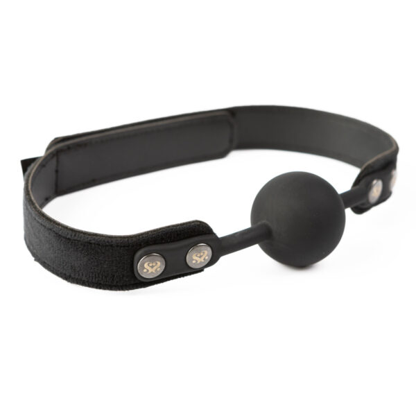 SEI MIO - Strictly Come Quietly - Soft Strap Silicone Ball Gag - Image 2