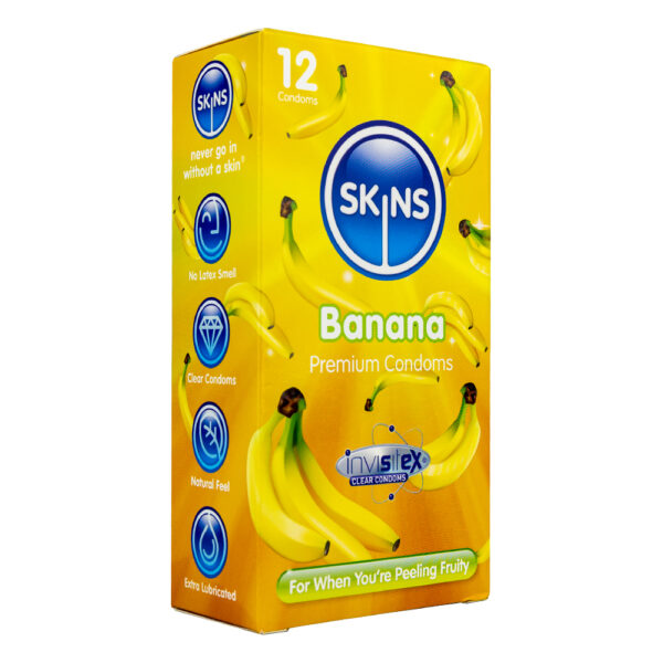 Skins Condoms Banana 12 Pack - Image 3
