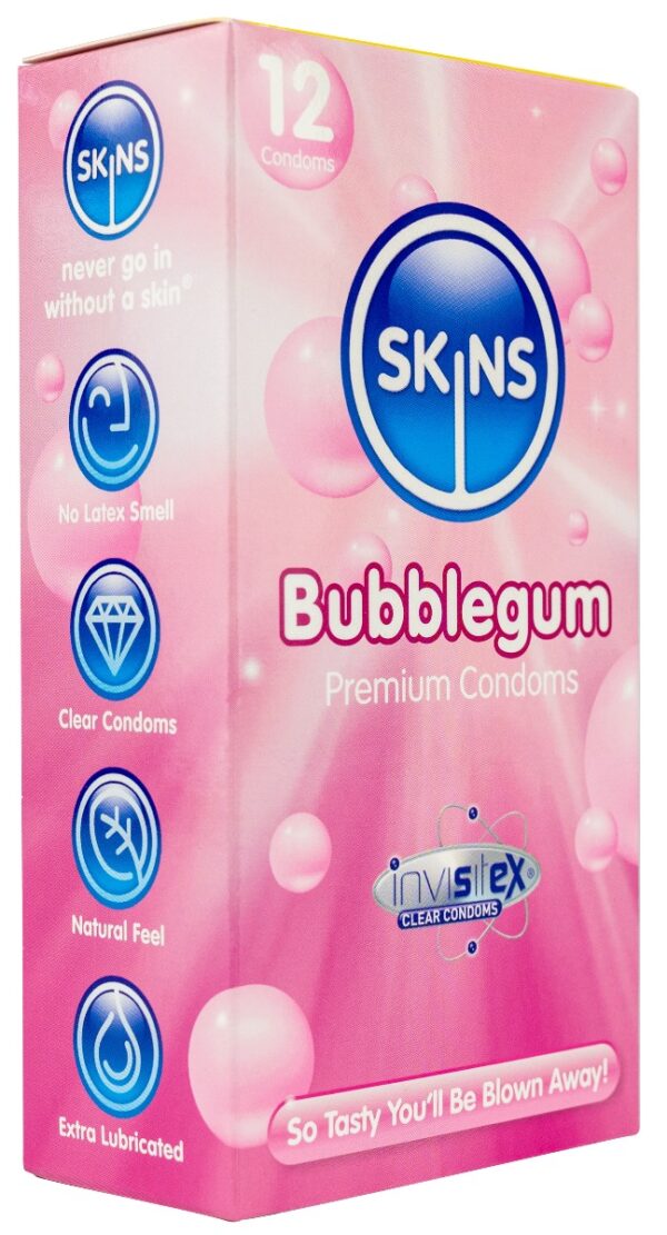 Skins Condoms Bubblegum 12 Pack - International 1 - Image 2