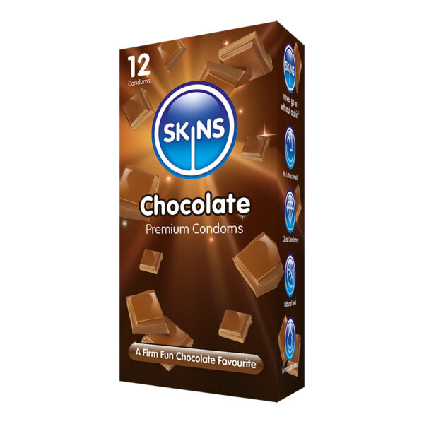 Skins Condoms Chocolate 12 Pack - Image 4