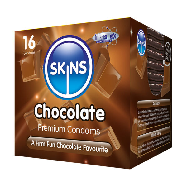 Skins Condoms Chocolate 16 Pack - Image 4