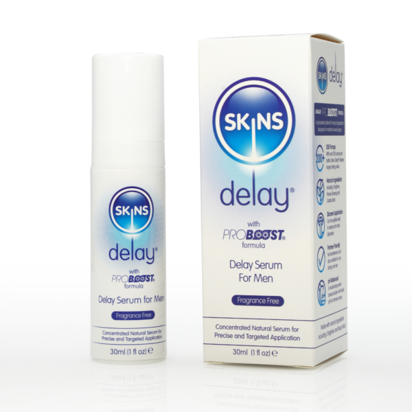 Skins Natural Delay Serum 30ml (fragrance free) - Image 4
