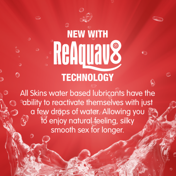 Skins Strawberry Water Based Lubricant 4.4 fl oz (130ml) - Image 4