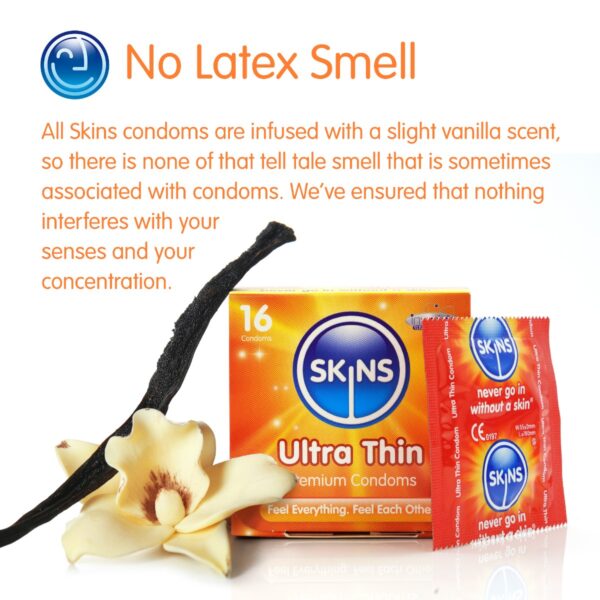 Skins Condoms Ultra Thin Cube 16 Pack - Image 4