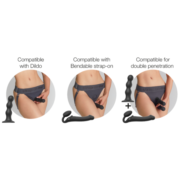 Strap On Me - Unique Harness Grey One - Image 4
