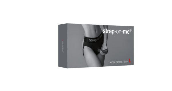 Strap On Me - Harness Lingerie Heroine – L - Black - Image 4