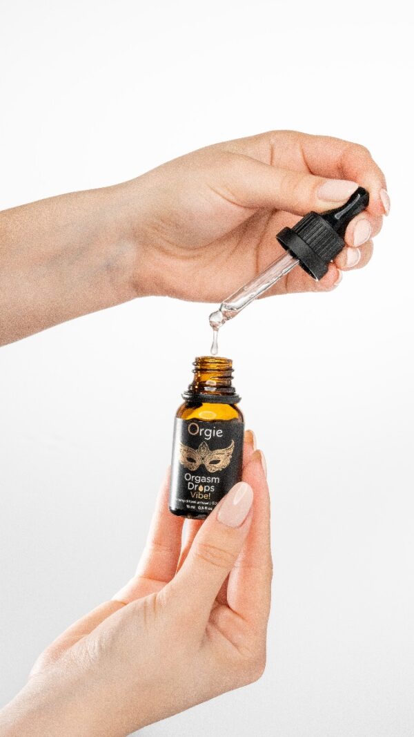 Orgie Orgasm Drops - Vibe! - Tingling Clitoral Arousal Serum - Image 3