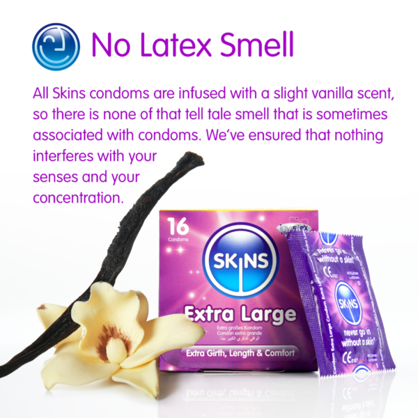 Skins Condoms Extra Large 12 Pack International 1 - Image 4