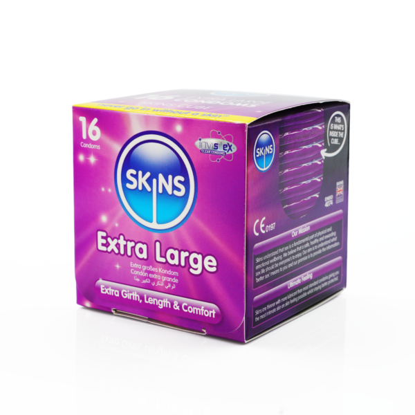 Skins Condoms Extra Large Cube 16 Pack - International 1 - Image 2