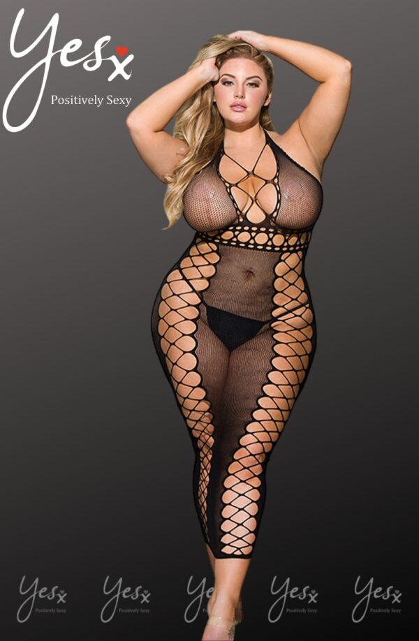 YesX YX834Q Bodystocking Dress - Image 6