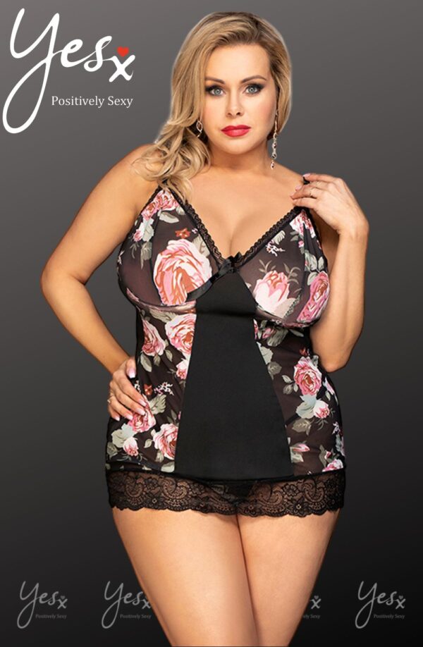 YesX YX835 Floral Babydoll - Image 14